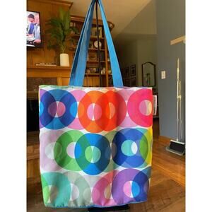 6/$25 Kapitza x Clinique Rainbow Donut Collaboration Tote